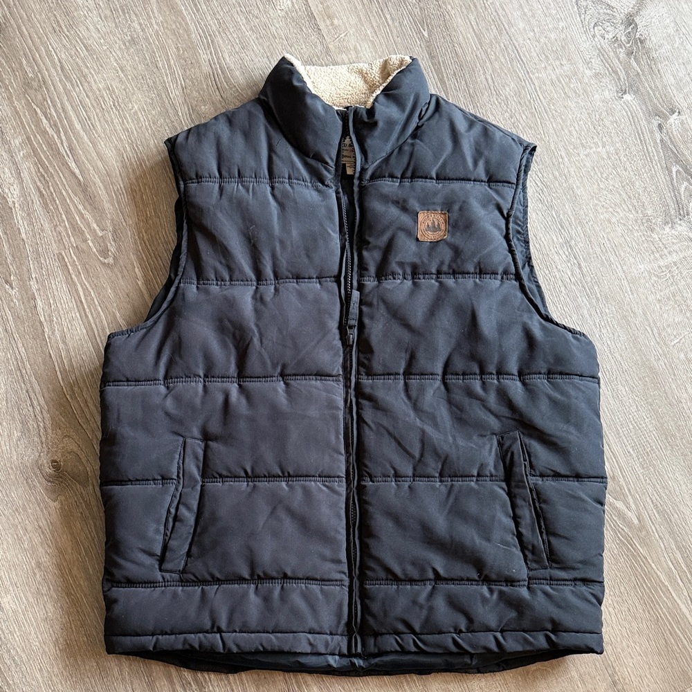 Field & Stream Black Quilted Vest